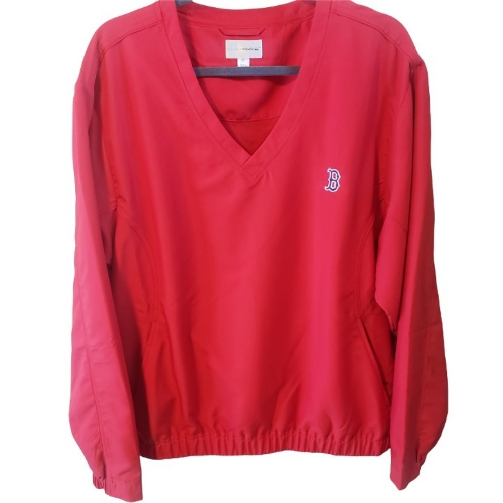 Boston Red Sox Windbreaker WindTec Pullover | Cutter & Buck | NWOT | Size M